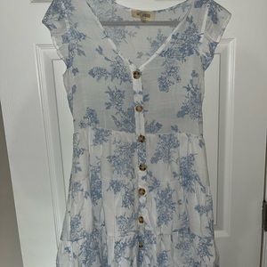 Sweet Wanderer Floral Dress